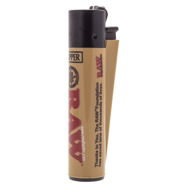 Clipper lighters have a unique shape; they are round with a slanting protrusion in the back.