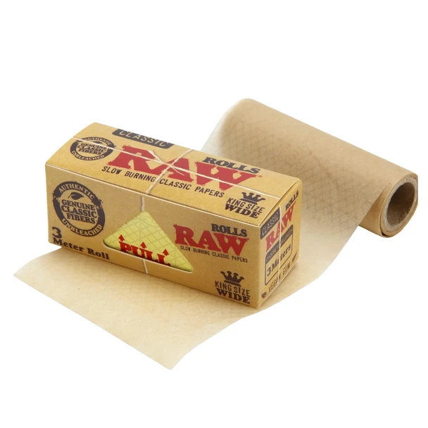 RAW Rolls Classic King Size Wide Rolling Paper
