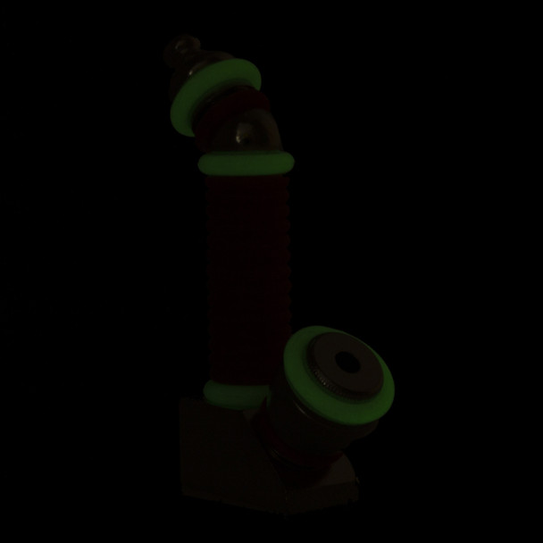 Standing O-Ring Metal Sherlock Glow Pipe, Assorted