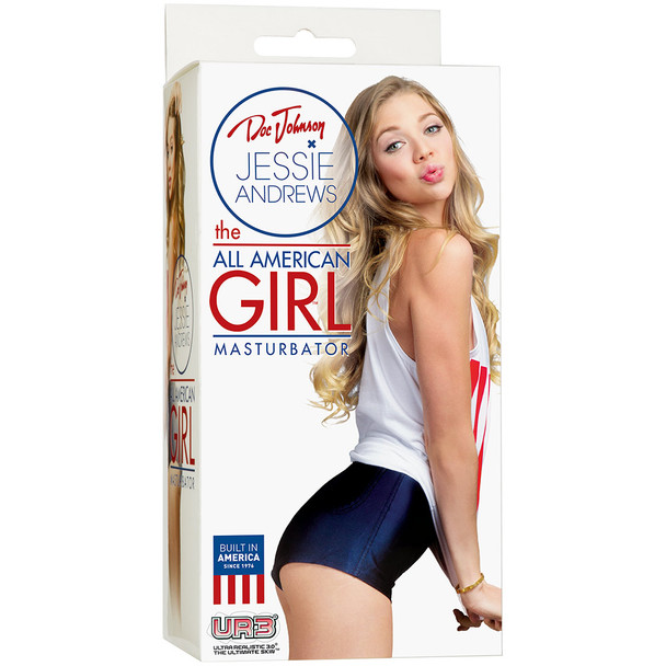 Doc Johnson Jessie Andrews American Girl Masturbator boxed individually.