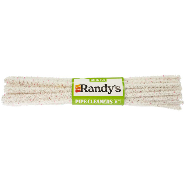 Randy's 6" Bristle Pipe Cleaners for Deep Cleaning Glass & Metal – 44-Pack