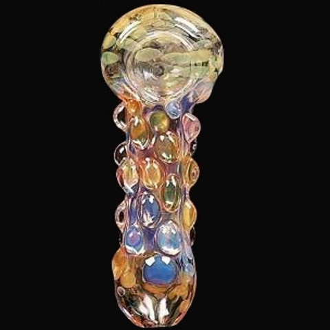Chameleon Glass Rocky Road Pipe