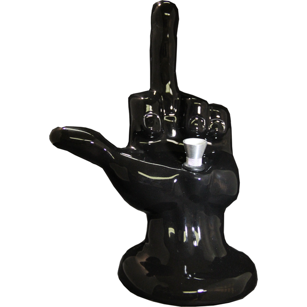 Ceramic Middle Finger Bong