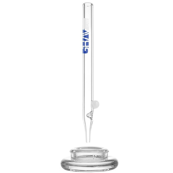 7" GRAV Vapor Straw & Dish - Blue