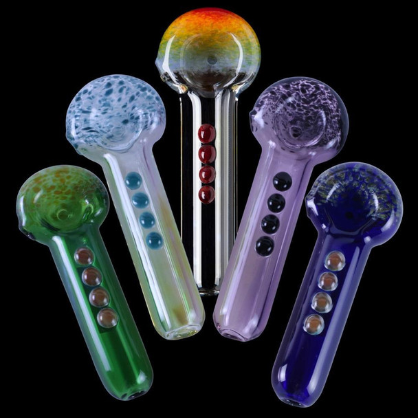 Chameleon Glass Itty Bitty Frit Pipe Assorted Colors