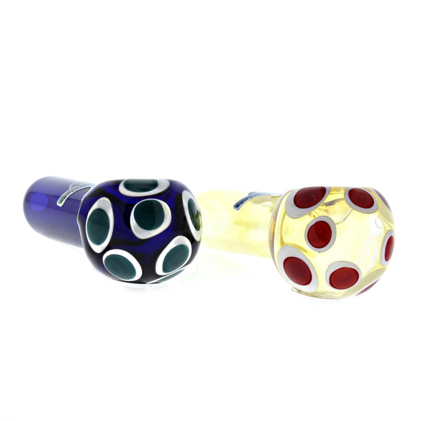 Chameleon Glass Double Dot Glass Pipe