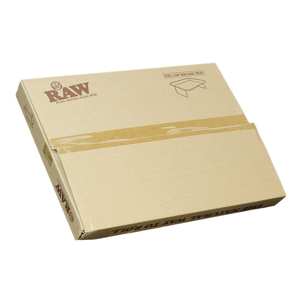 RAW dinner tray rolling trays come individually boxed.