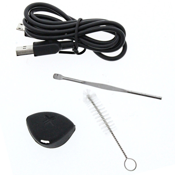 Exxus Mini Dry Herb Vaporizer Kit charger tool