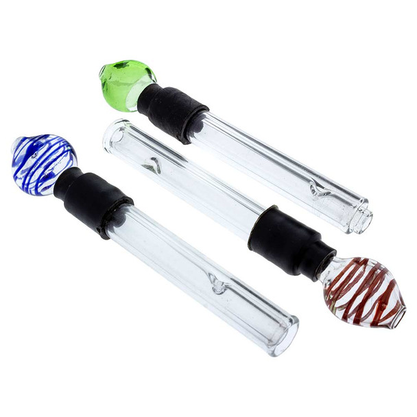 Collapsible Glass Blunt assorted colors