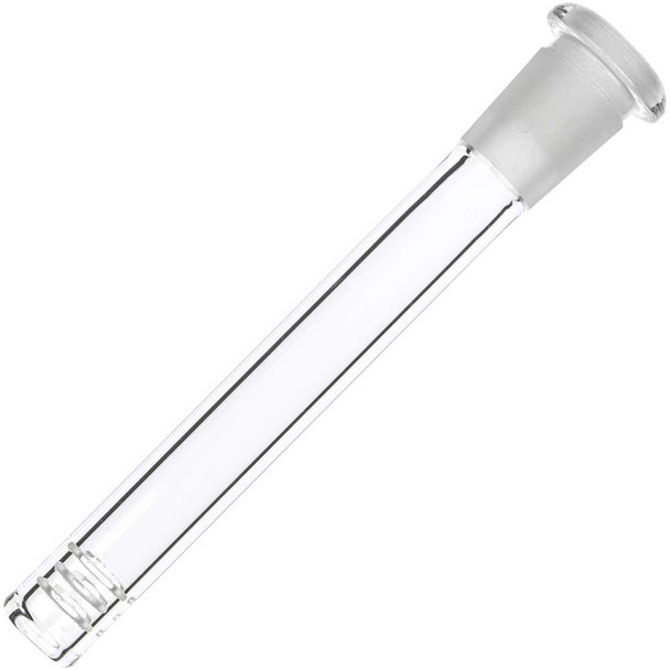 Included 4.5" diffusing downstem which converts the bong's 19mm joint to a 14mm female connection joint.