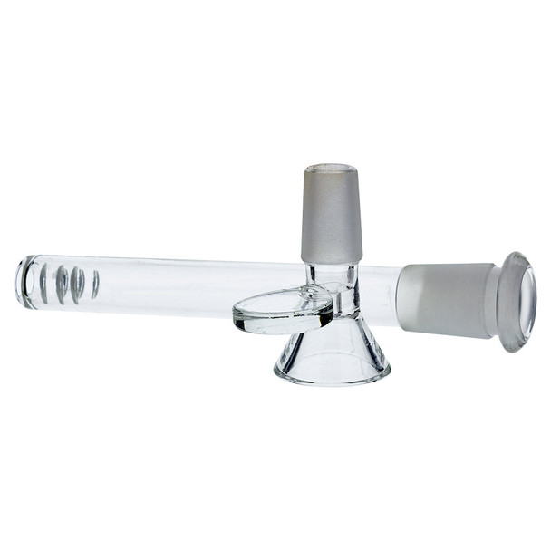 Included downstem and funnel bowl pictured without the pipe.