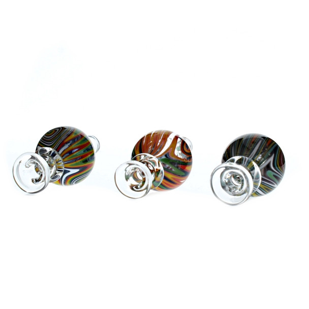 Glass Bubble Airflow Carb Cap with Wig Wag Reversal Design