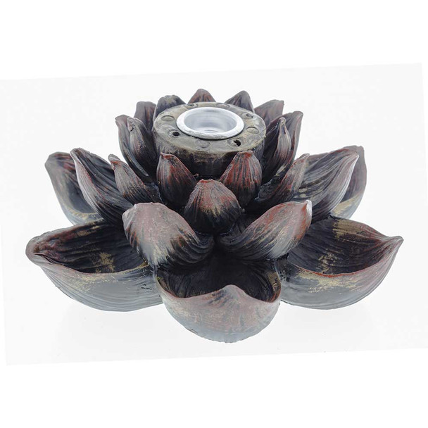 Lotus Flower Backflow Incense Burner front view