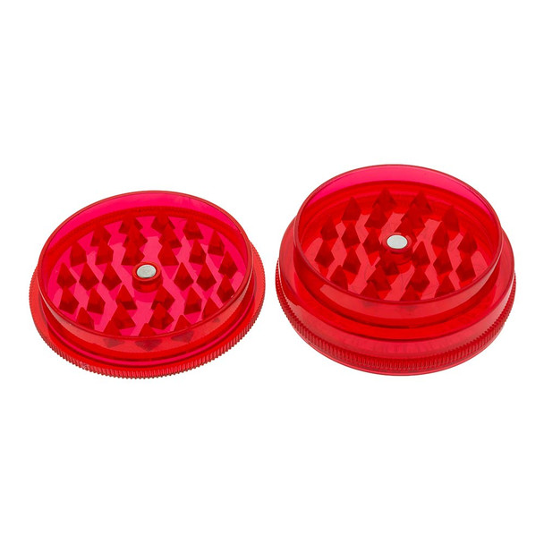 62mm 2 Part Slim Acrylic Grinder