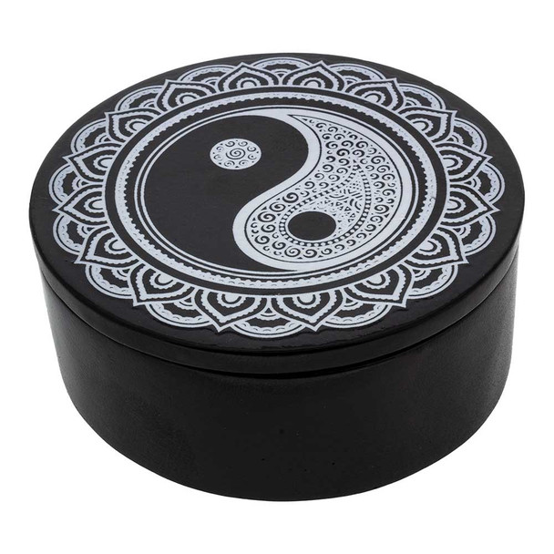 Yin Yang Trinket stash box