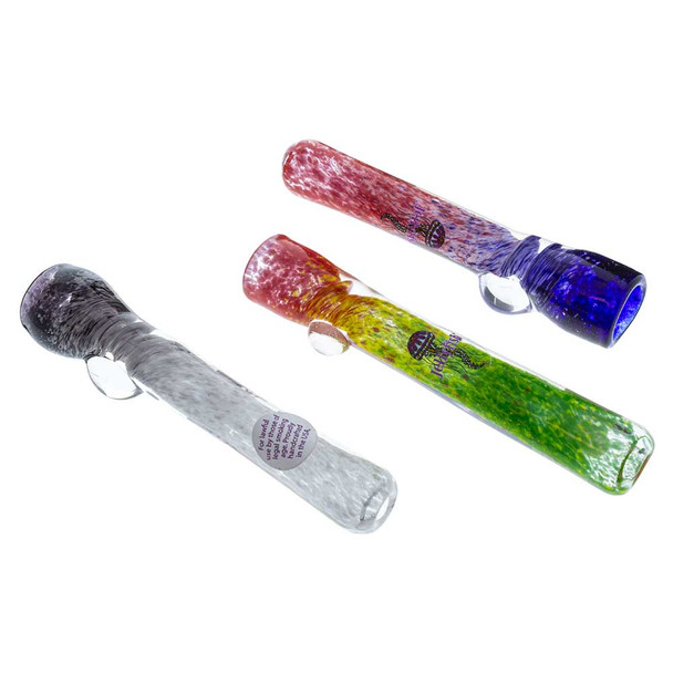 Jellyfish Glass "Chiroptera Fade" Frit Chillum, Assorted Colors