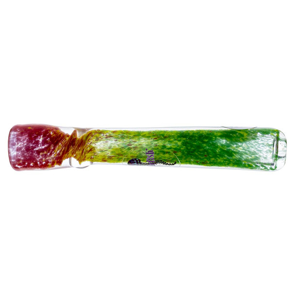 Jellyfish Glass "Chiroptera Fade" Frit Chillum, Assorted Colors