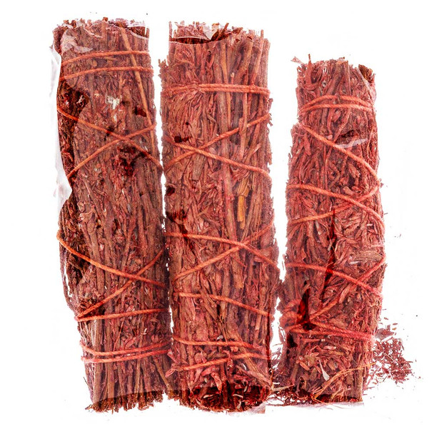 Dragon's Blood Sage 4" Bundle, 3-Pack