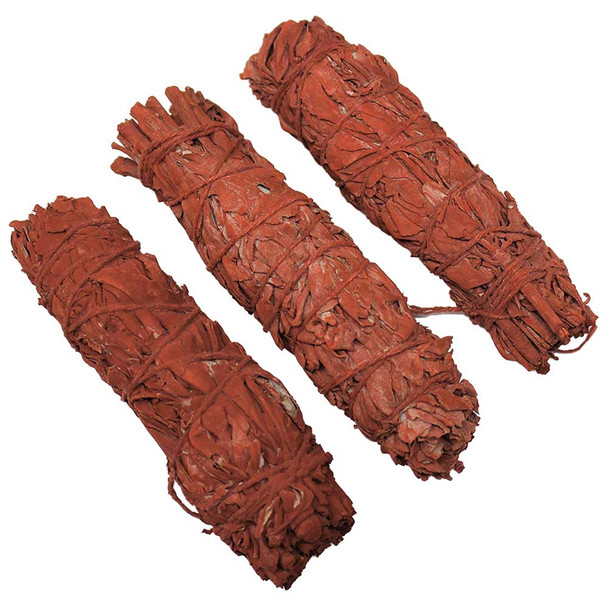 Dragon's Blood Sage 4" Bundle, 3-Pack wholesale
