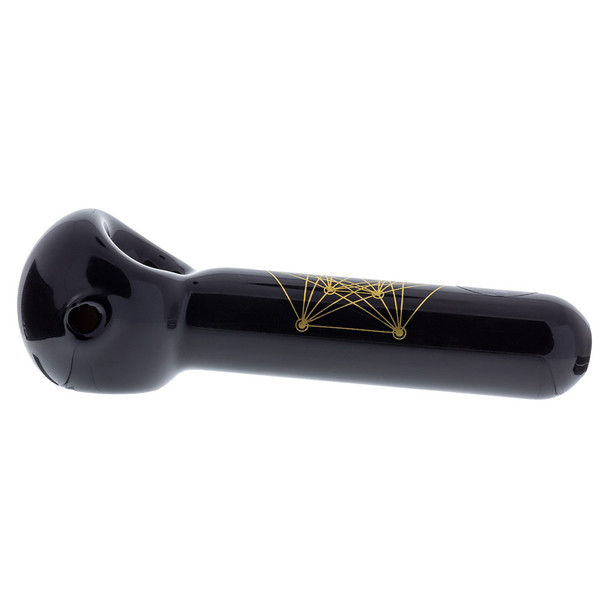 Jellyfish Glass Sacred Geometry Spoon Pipe wholesale