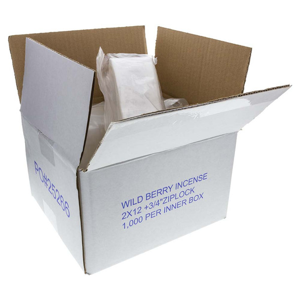 Opening the box reveals the 10 bags of 100 baggies each.