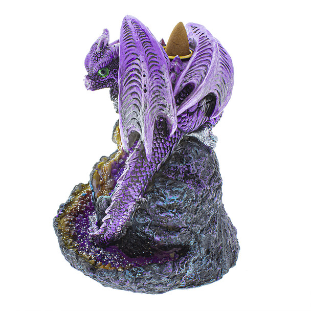 Baby Dragon Geode Backflow Burner