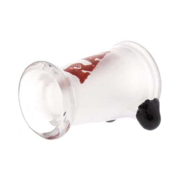 Mouthpiece of the Raw cone bro glass tip with roll stops to keep your joints, pre rolls, cones and blunts in place.