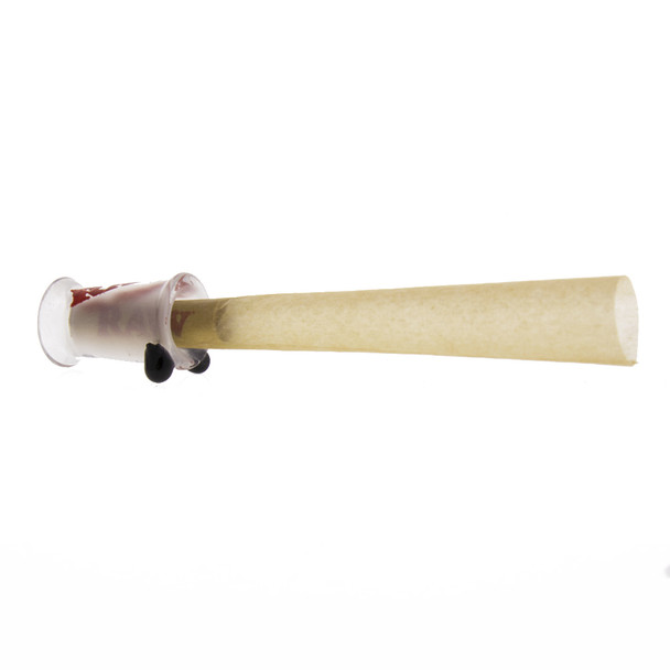 Raw glass tip cone bro with pre rolled inside.