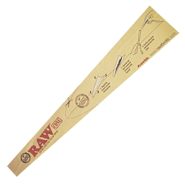 Load your larger Raw cones with this paper that comes with the Raw rawket launcher.