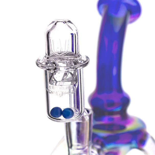 This Dab Pearl Kit on a pipe.