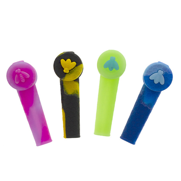 Top view of an assortment of Stratus Trio pipe colors.