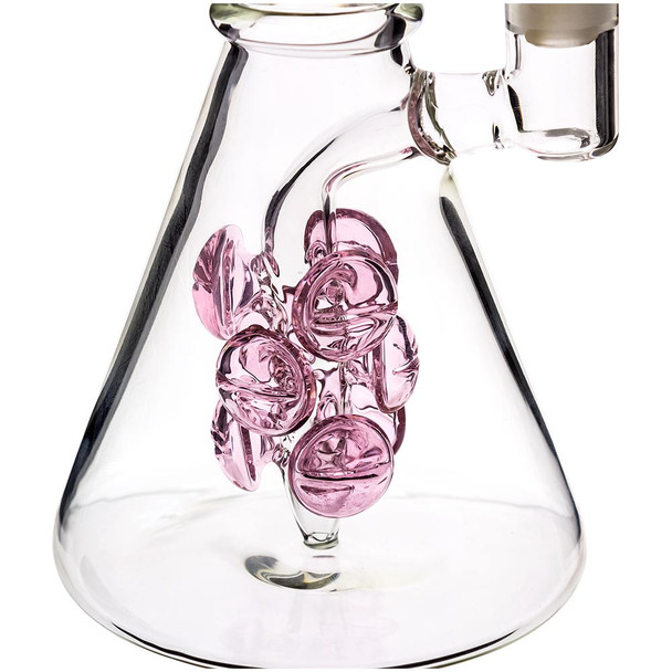 Close view of the inline Molecule Percolator.