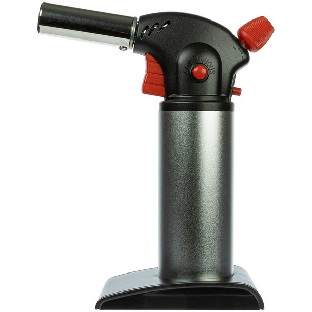 Fujima Single-Flame Standing Torch Lighter. Refillable butane torch.