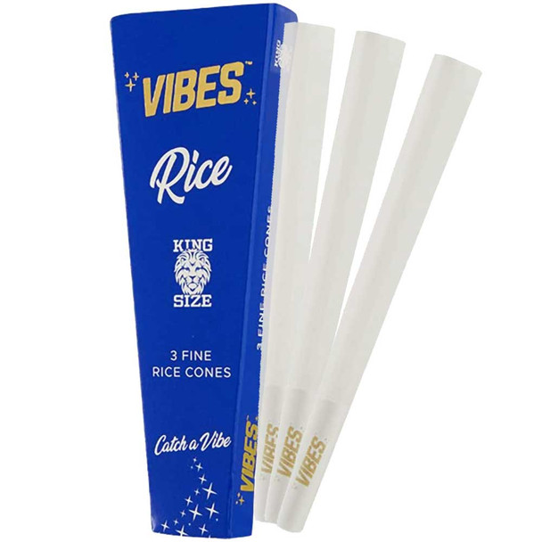 Vibes Rice King Size Pre-Rolled Cones