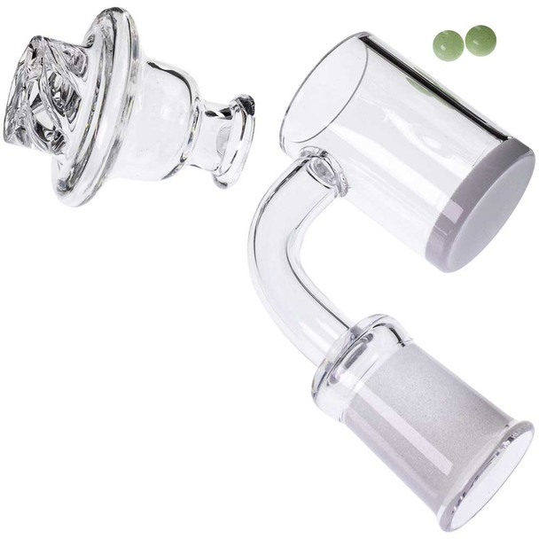 14mm Female Terp Pearl Banger Set