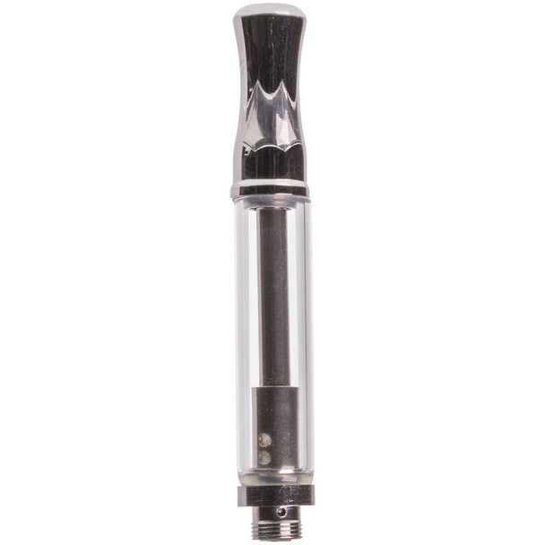 Profile view of this 1ml Glass Vape Cartridge.