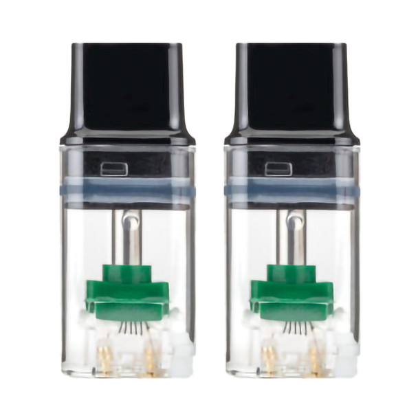 A pair of Boulder Viridian Vapor Modules. Every package contains 2 pods.