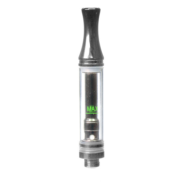 Fill your own vape tanks at home with whatever you want with this 1ml glass metal cartridge for vape pens.