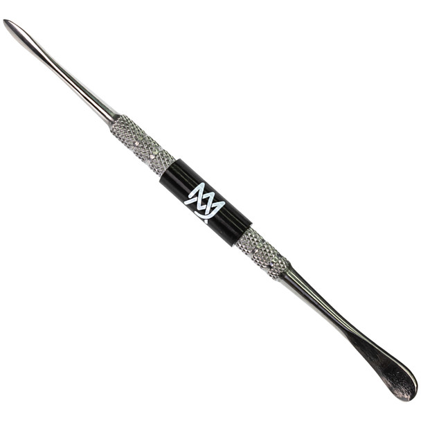 Front view of the Large Stainless Steel Dabber from MJ Arsenal. Collectible High Quality Dab Tool by MJ Arsenal