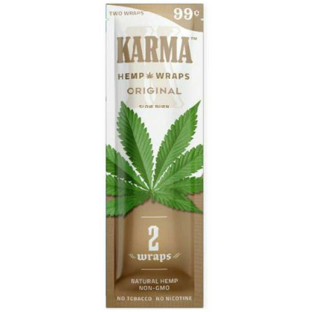 Karma Natural Hemp Wraps, Original packaging.