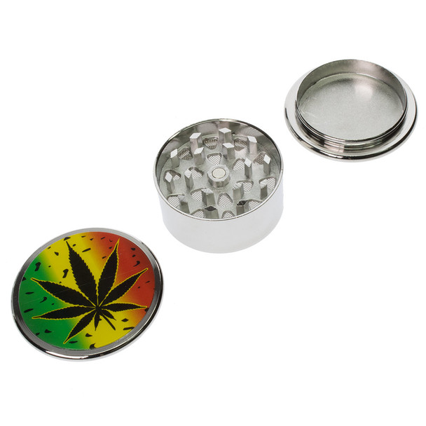 Leaf two part grinder apart.