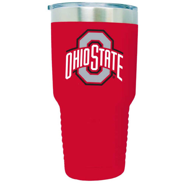 Ohio State Buckeyes Scarlet 30 oz Vacuum Insulated Polar Tumbler