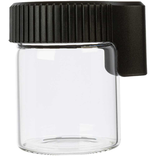Cookies LED Lit Airtight Mag Jar in black