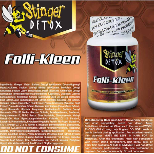 Stinger Detox Folli-Kleen Intense Hair Cleanser