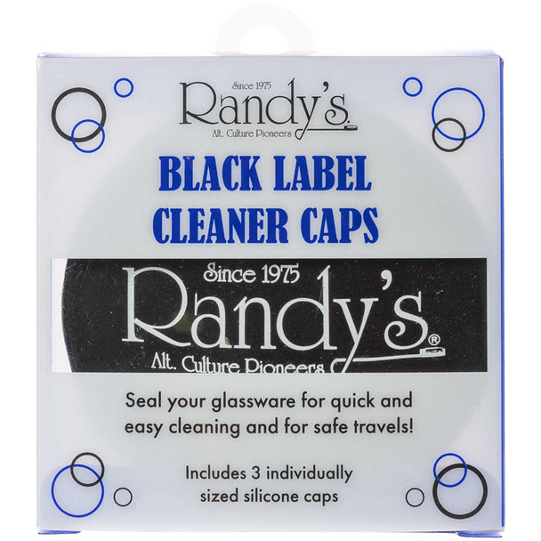 Randy's Silicone Cleaner Caps, Black