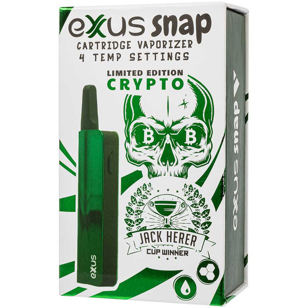 Exxus Snap VV Cartridge Vaporizer, Limited Edition Crypto