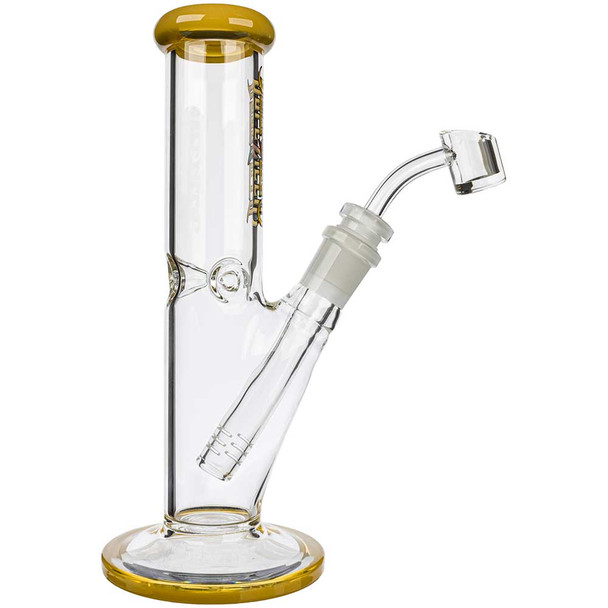 Dopezilla 7.5" Minilla Dab Rig, Milky Yellow