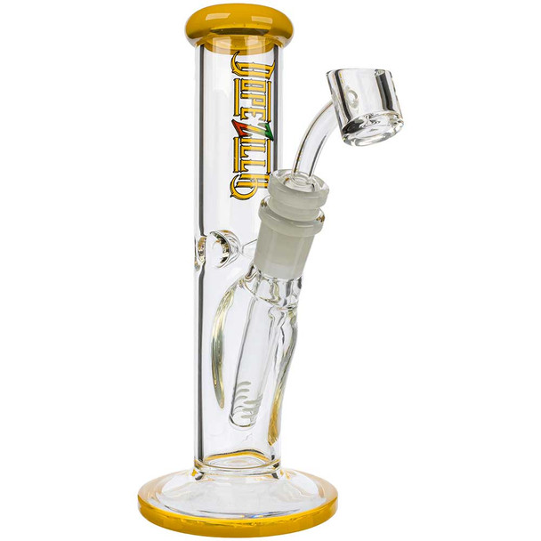 Dopezilla 7.5" Minilla Dab Rig, Milky Yellow