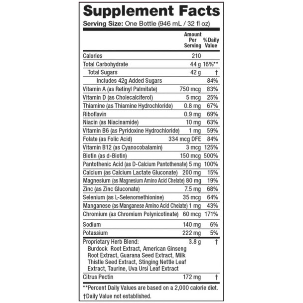 Detoxify Mega Clean Grape Flavored Herbal Cleanse