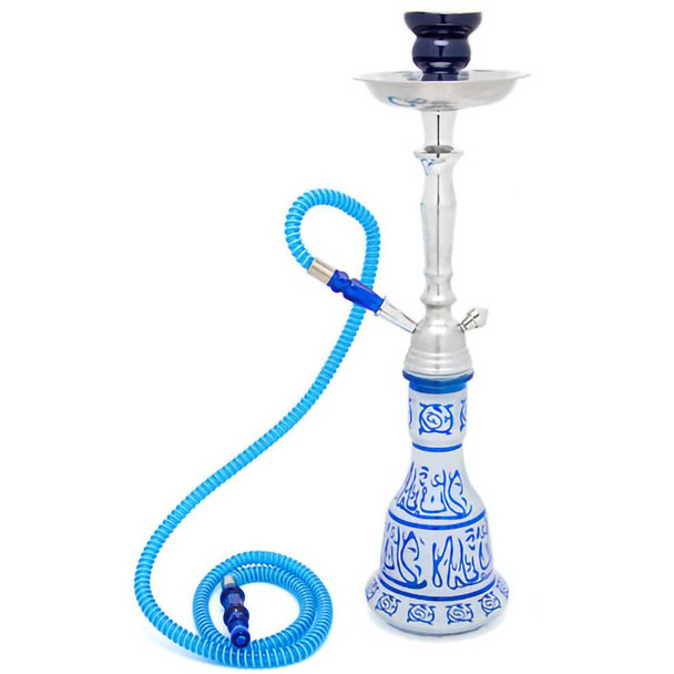 Premium Hookah 20" Hieros 1-Hose Hookah, Assorted Colors